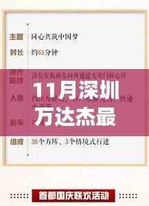 深圳万达杰十一月最新动态,聚焦发展亮点,揭秘最新情况
