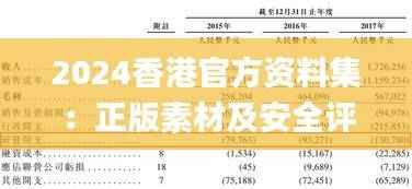 2024香港官方资料集:正版素材及安全评估策略_机动版JQB355.88