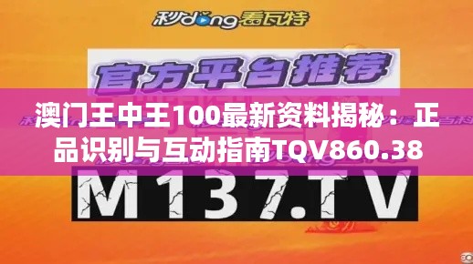 澳门王中王100最新资料揭秘:正品识别与互动指南TQV860.38