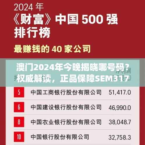 澳门2024年今晚揭晓哪号码?权威解读,正品保障SEM317.51铂金版