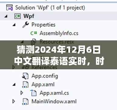 时空轻语，揭秘2024年12月6日特殊翻译日泰语实时中文翻译