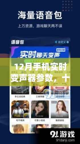 12月手机实时变声器参数揭秘,暖心日常中的魔法变声体验