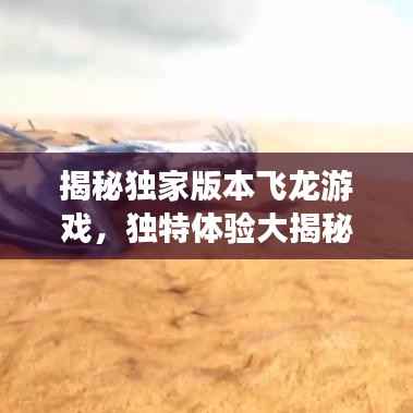 揭秘独家版本飞龙游戏，独特体验大揭秘
