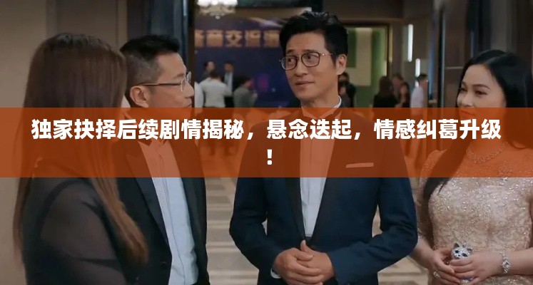 独家抉择后续剧情揭秘，悬念迭起，情感纠葛升级！