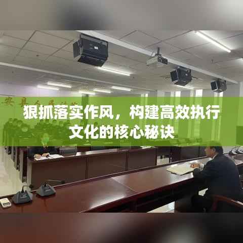狠抓落实作风，构建高效执行文化的核心秘诀
