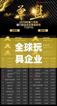 全球玩具企业排名榜单揭晓!这些公司领跑玩具市场!