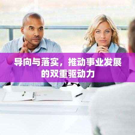 导向与落实,推动事业发展的双重驱动力