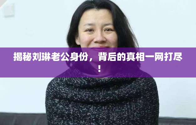 揭秘刘琳老公身份,背后的真相一网打尽!